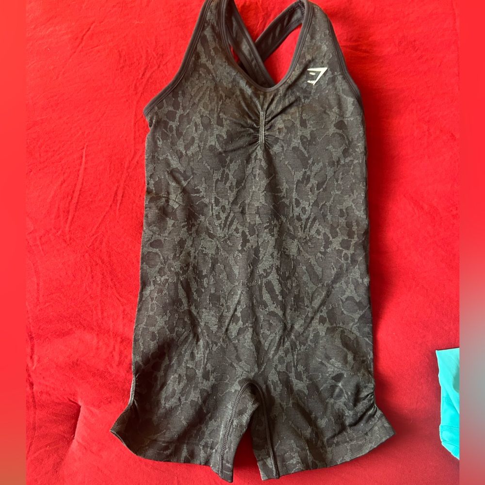 Black Patterned Sleeveless Top